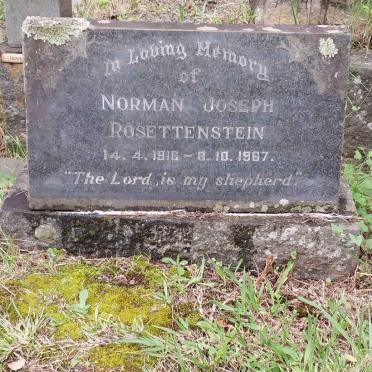 ROSETTENSTEIN Norman Joseph 1916-1967