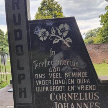 RUDOLPH Cornelius Johannes 1907-199?
