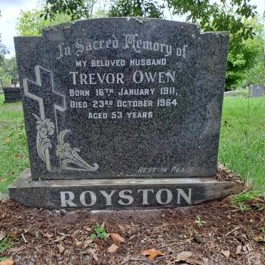 ROYSTON Trevor Owen 1911-1964