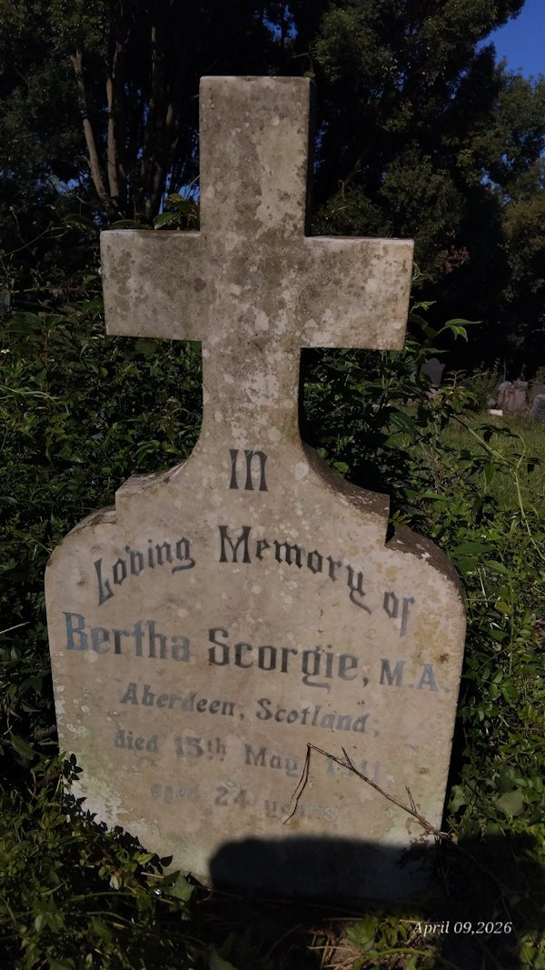 SCORGIE Bertha -1911