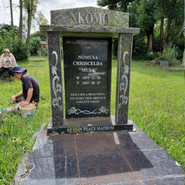 NKOMO Nomusa Chriscelda 1974-2007