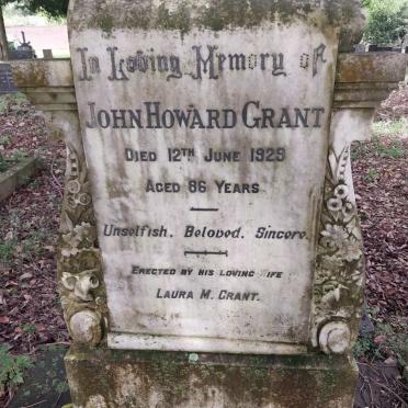 GRANT John Howard -1929