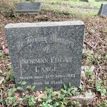 LANGE Norman Edgar -1953