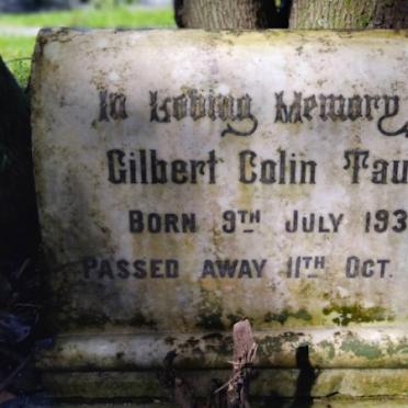 TAUTE Gilbert Colin 1930-1931