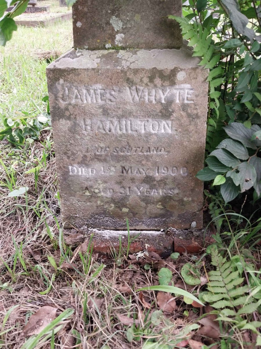 HAMILTON James Whyte -1900
