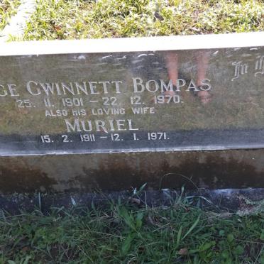 BOMPAS George Gwinnett 1901-1970 & Muriel 1911-1971