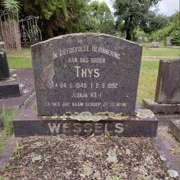 WESSELS Thys 1949-1992