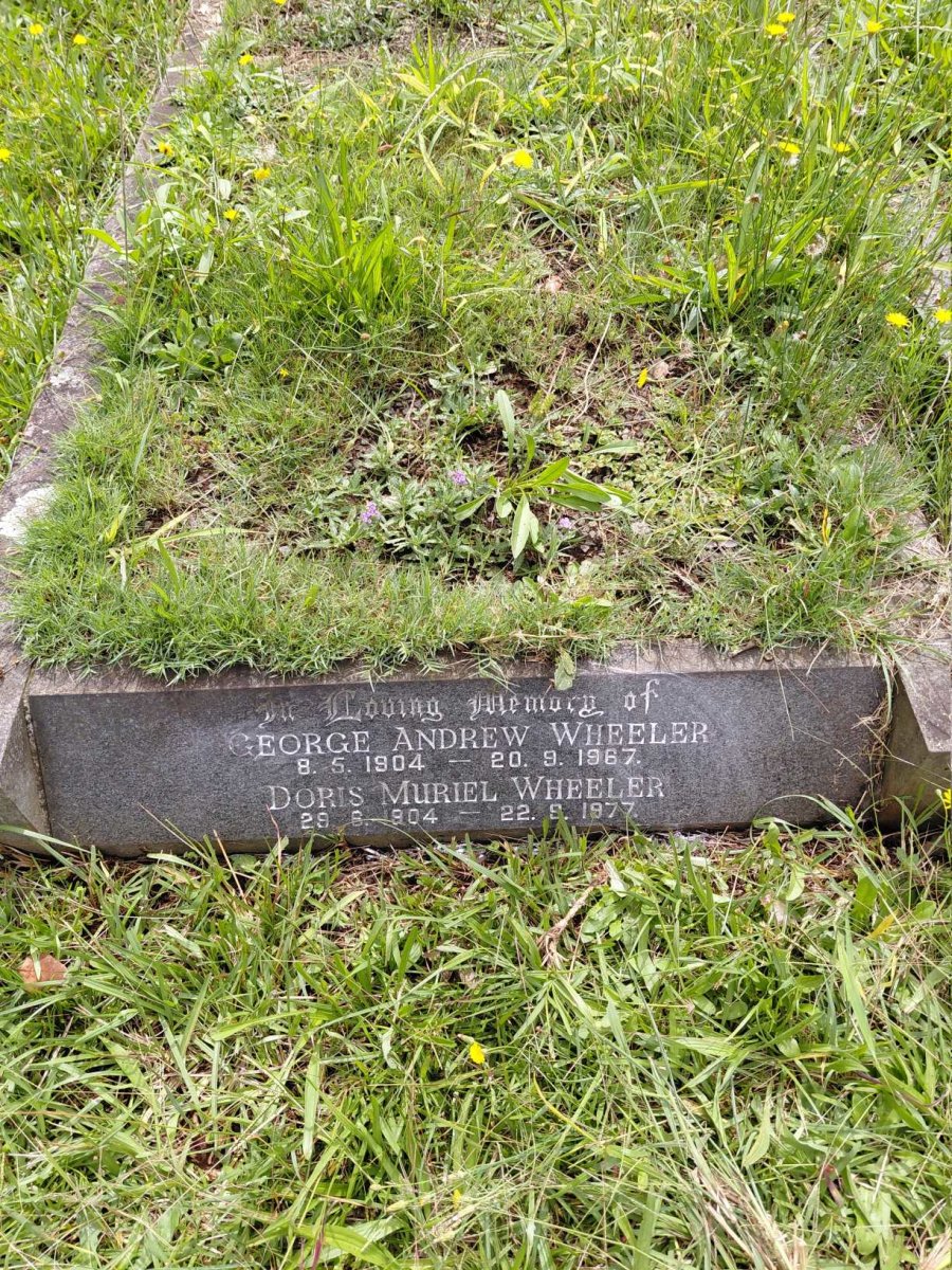 WHEELER George Andrew 1904-1967 & Doris Muriel 1904-1977