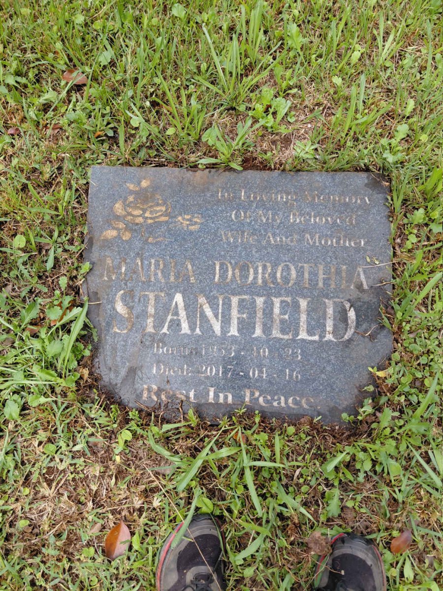 STANFIELD Maria Dorothia 1953-2017