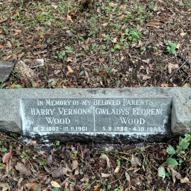 WOOD Harry Vernon 1882-1961 & Gwladys Florenc 1888-1962