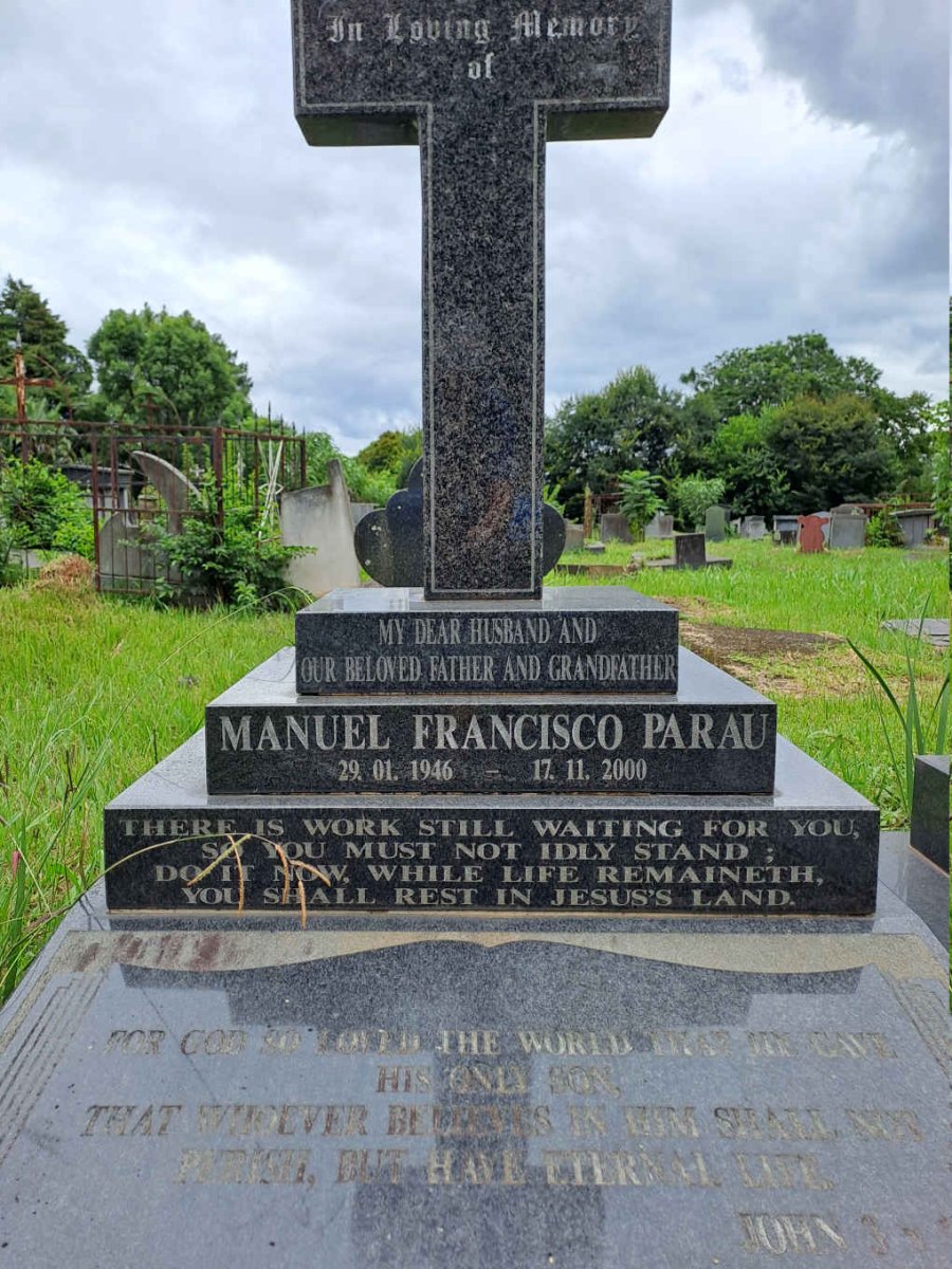 PARAU Manuel Francisco 1946-2000