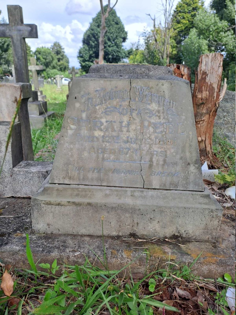PEEL Sarah 1901