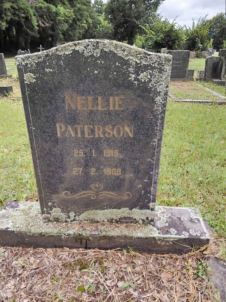 PATERSON Nellie 1915-1988