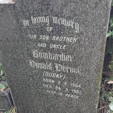 TIMMS Donald Dereck 1964-1983