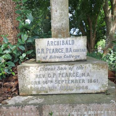 PEARCE Archibald G.R. 1861-1906