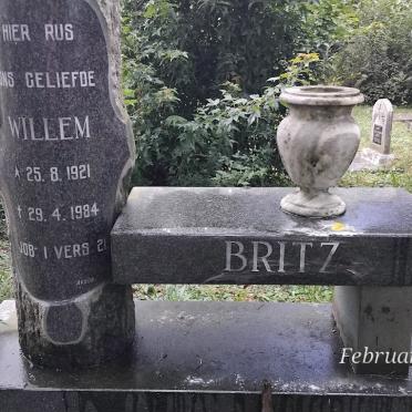 BRITZ Willem 1921-1984