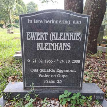 KLEINHANS Ewert 1953-2008