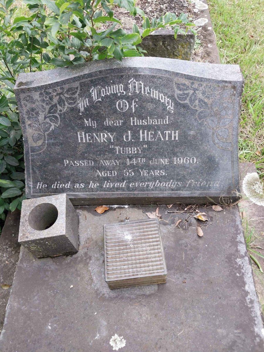 HEATH Henry J. -1960