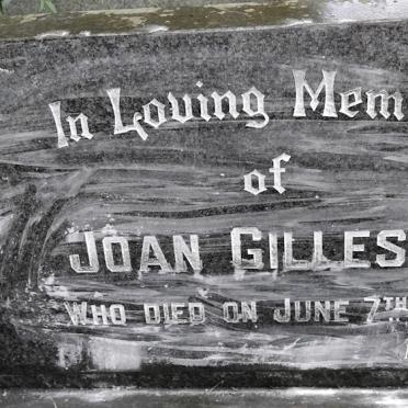 GILLESPIE Joan -1983