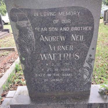 WATTRUS Andrew Neil Verner 1967-1989