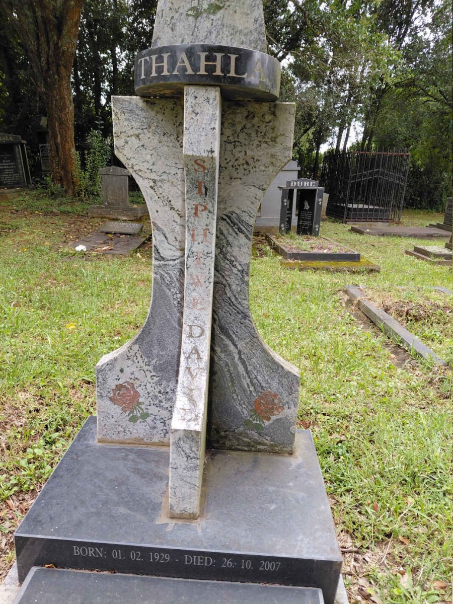 THAHLA Siphiwe David 1929-2007 