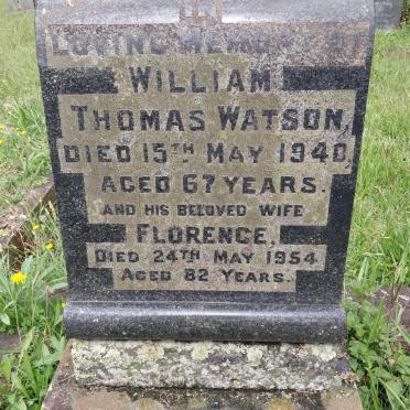 WATSON William Thomas -1940 & Florence -1954 :: QUAIFE Florence Gertrude nee WATSON 1899-1984 :: WATSON Hilda 1905-1984_3