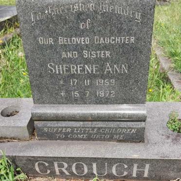 CROUCH Sherene Ann 1959-1972 