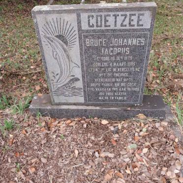COETZEE Bruce Johannes Jacobus 19?9-1995