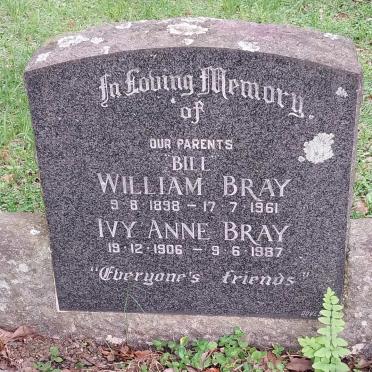 BRAY William 1898-1961 & Ivy Anne 1906-1987