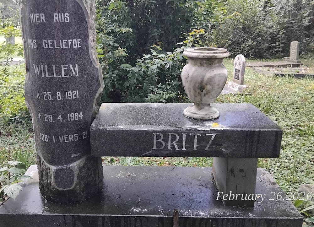 BRITZ Willem 1921-1984