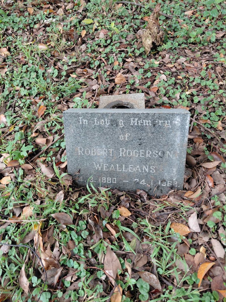 WEALLEANS Robert Rogerson 1880-1968