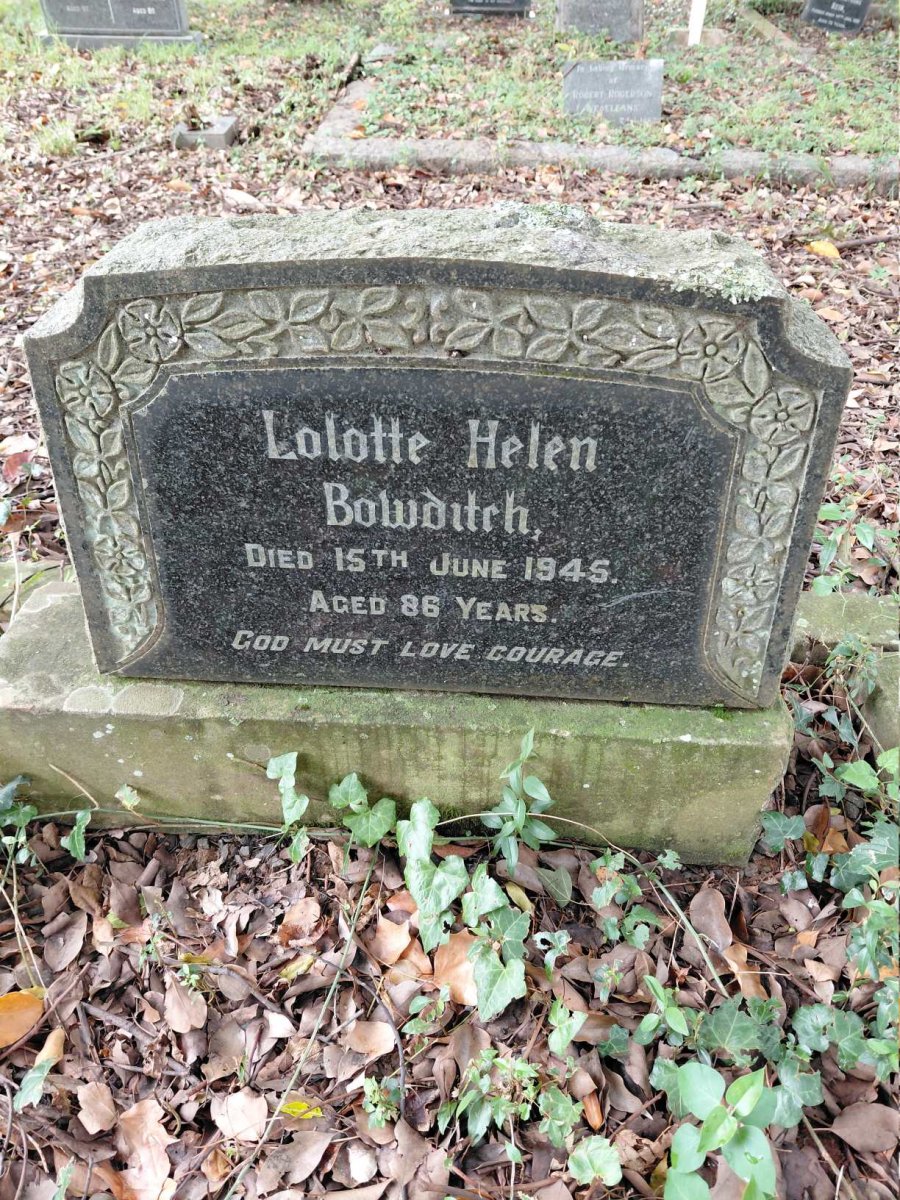 BOWDITCH Lolotte Helen -1945