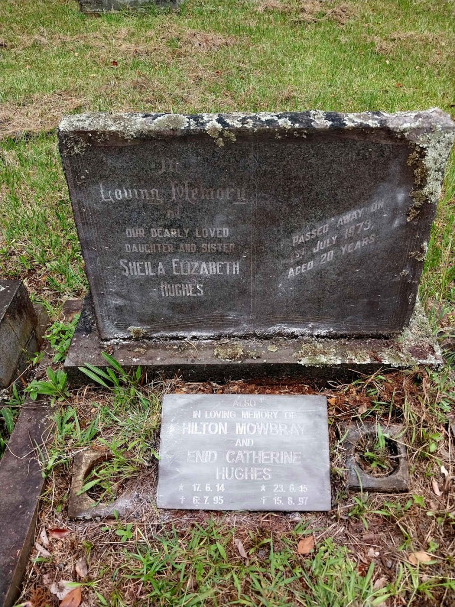HUGHES Hilton Mowbray 1914-1995 & Enid Catherine 1915-1997 :: HUGHES Sheila Elizabeth -1973_1