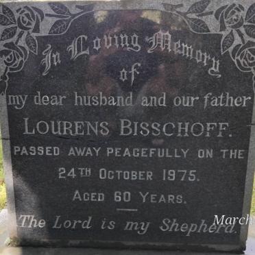 BISSCHOFF Lourens -1975