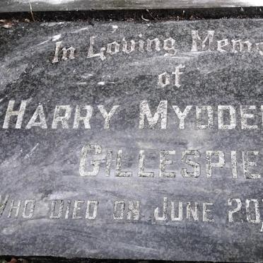 GILLESPIE Harry Myddleton -1993