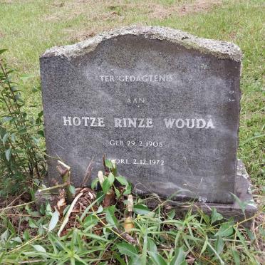 WOUDA Hotze Rinze 1908-1972