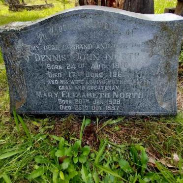 NORTH Dennis John 1910-1967 & Mary Elizabeth 1906-1987