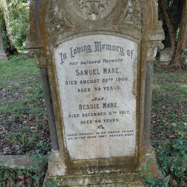 MARE Samuel -1906 & Bessie -1917