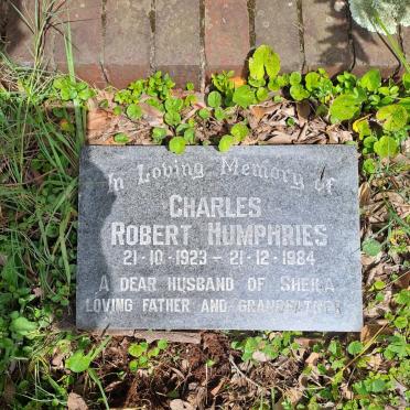 HUMPHRIES Charles Robert 1923-1984