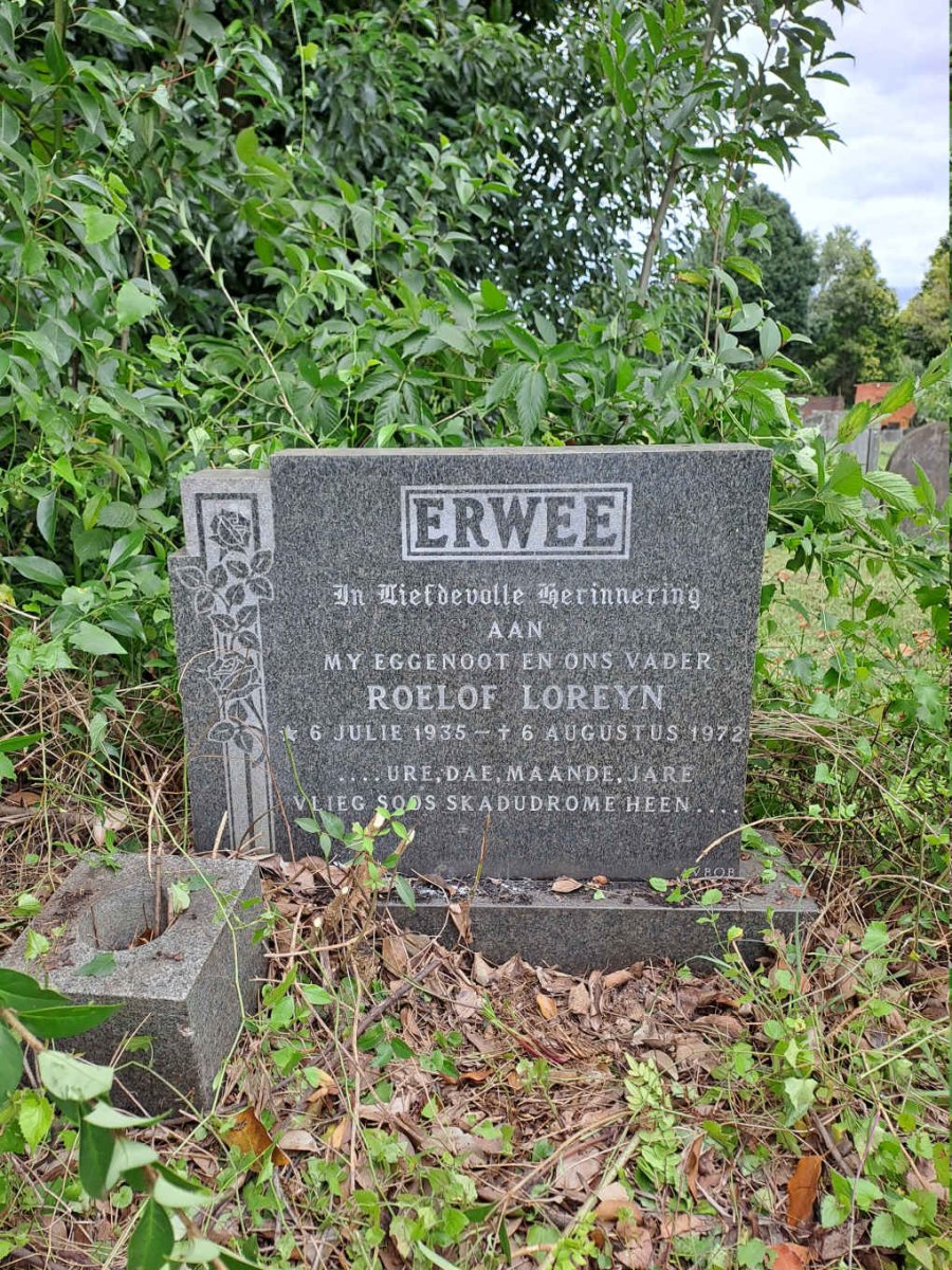 ERWEE Roelof Loreyn 1935-1972