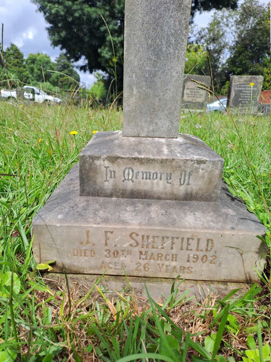 SHEFFIELD J.F. -1902