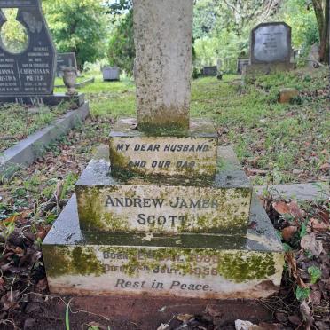 SCOTT Andrew James 1888-1956