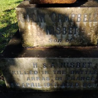 NISBET Colin Campbell -1917