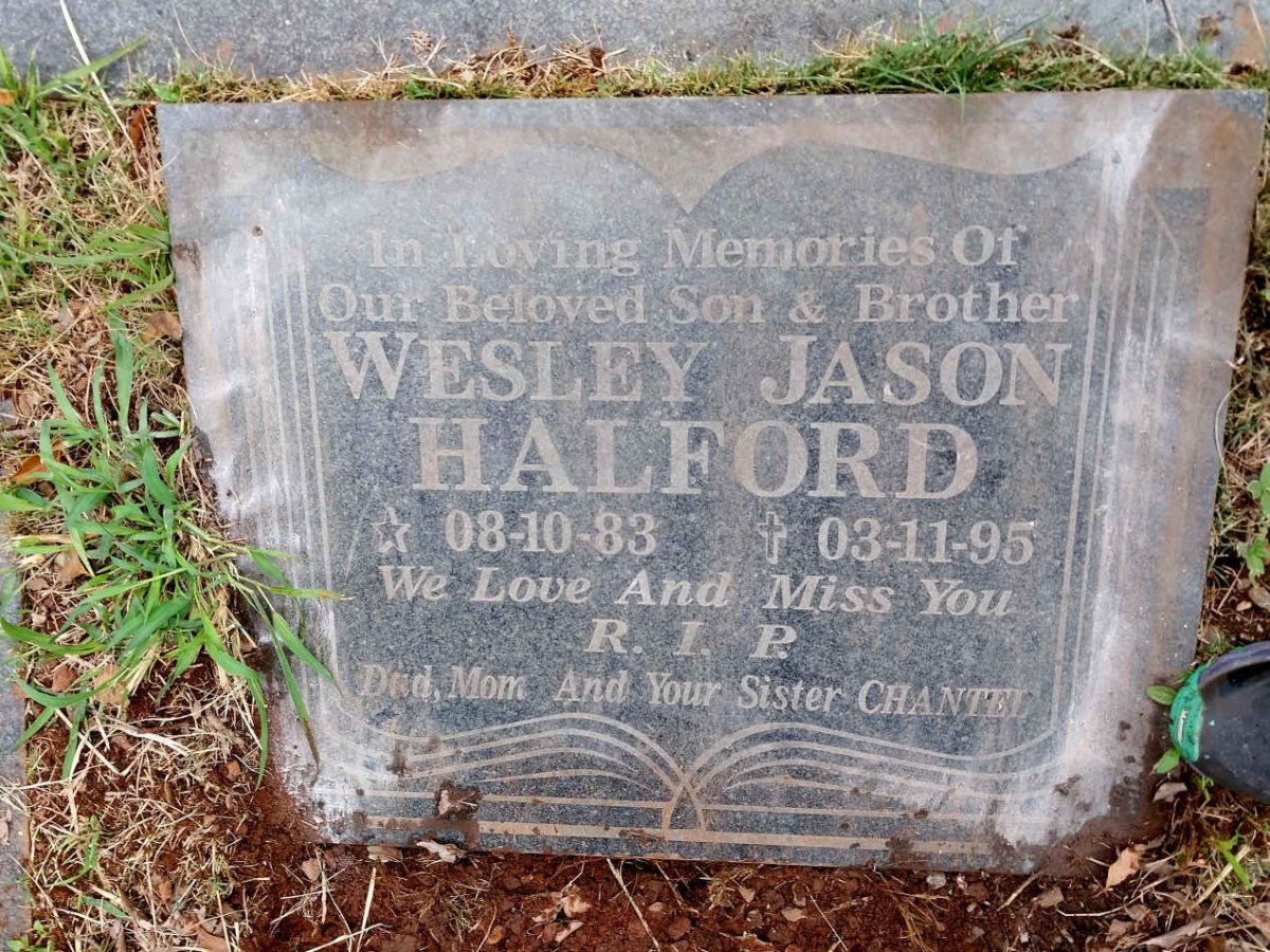 HALFORD Wesley Jason 1983-1995