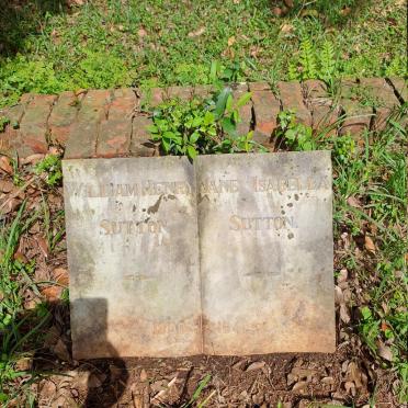 SUTTON William Henry -1890 & Jane Isabella -1947