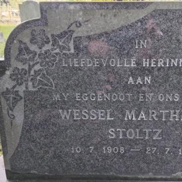 STOLTZ Wessel Marthinus 1908-1975