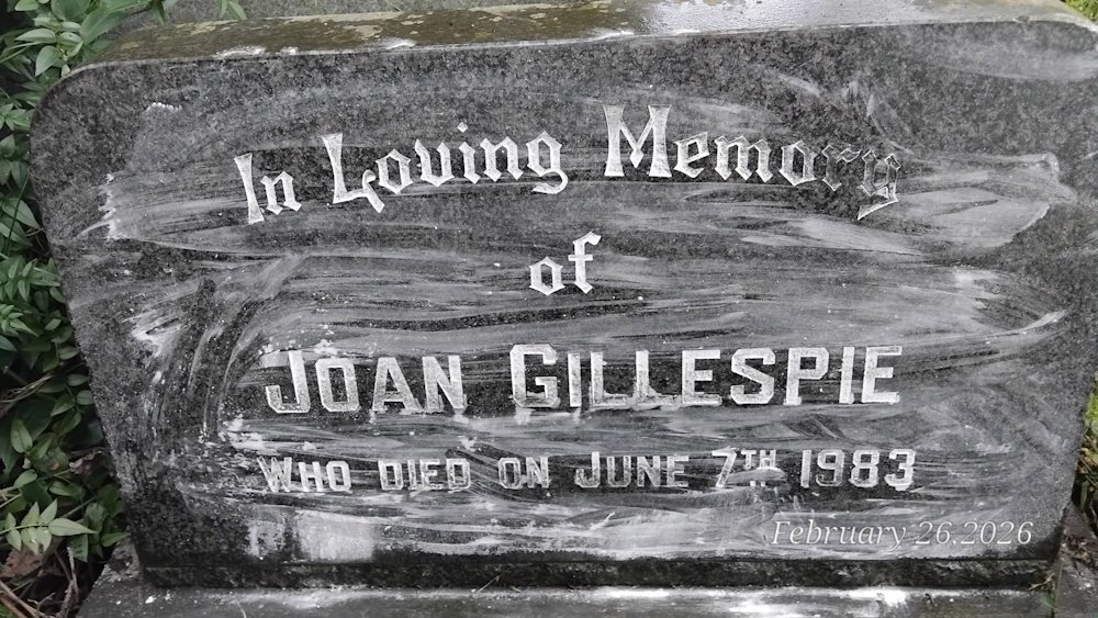 GILLESPIE Joan -1983