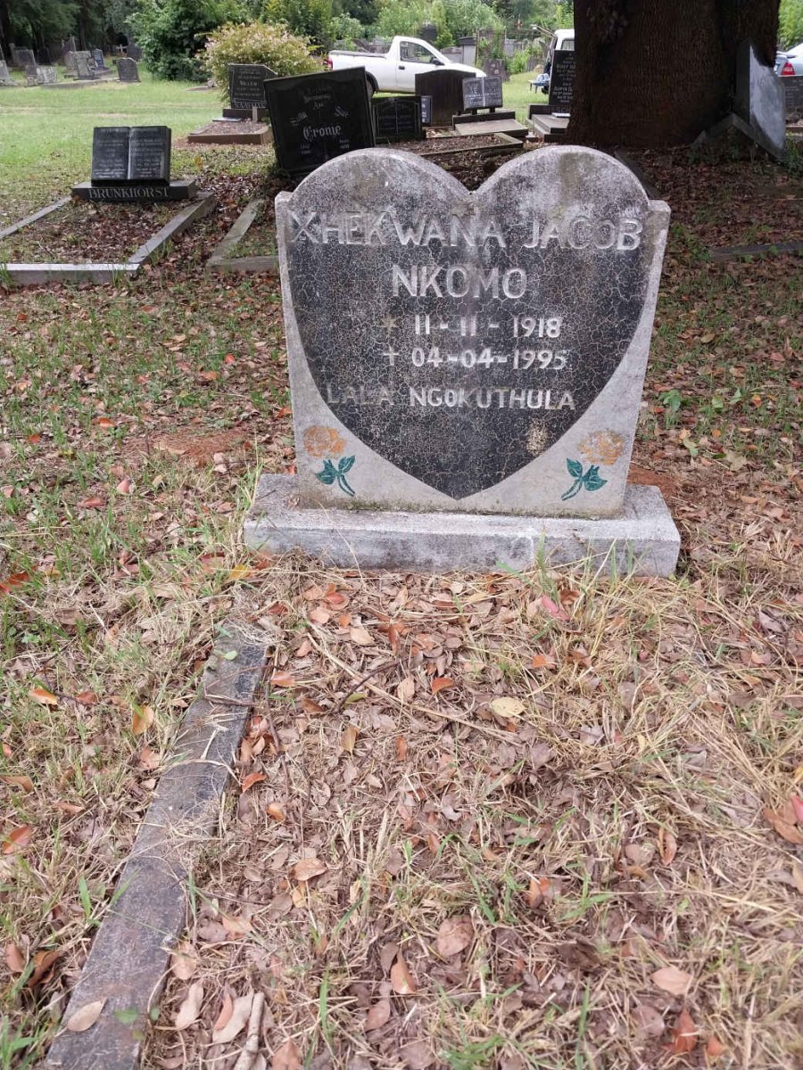 NKOMO Xhekwana Jacob 1918-1995