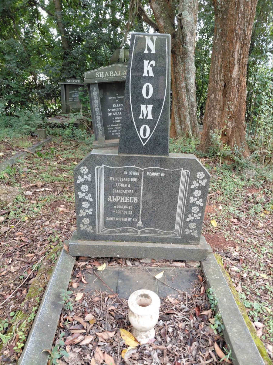 NKOMO Alpheus 1947-2007
