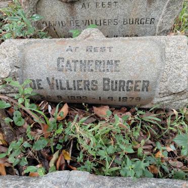BURGER David De Villiers 1896-1952 & Catherine 1893-1979 :: BURGER Christopher George De Villiers 1935-2014 :: BYRNE Philippa Anne De Villiers nee BURGER 1963-2008_3